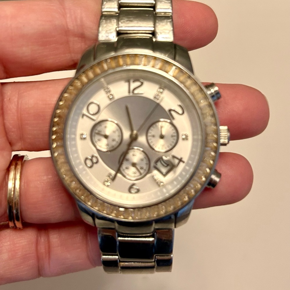 Silpada Silver Metal Watch Bracelet